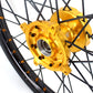 KKE 21 & 19 MX Wheels Rims for SUZUKI RMZ250 2007-2024 RMZ450 2005-2024 Black Spokes