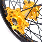 KKE 21 & 19 MX Wheels Rims for SUZUKI RMZ250 2007-2024 RMZ450 2005-2024 Black Spokes