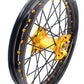 KKE 21 & 19 MX Wheels Rims for SUZUKI RMZ250 2007-2024 RMZ450 2005-2024 Black Spokes