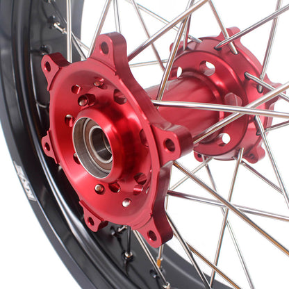 KKE 3.5 & 4.25*17inch Supermoto Wheels Rims for GAS GAS Enduro Bikes 2018-2020