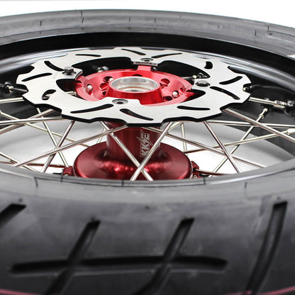 KKE 3.5 & 4.25 Cush Drive Wheels Tires for HONDA CRF250R 04-13 CRF450R 02-12