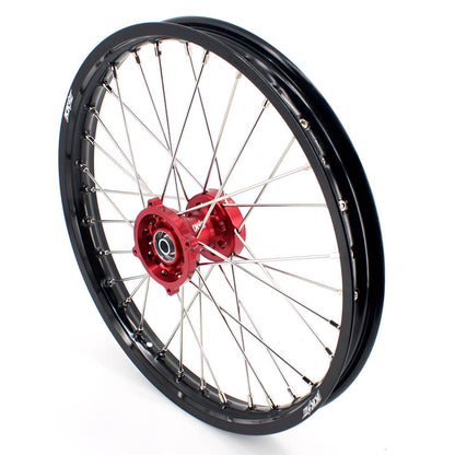 KKE 17/14 Kid's Wheels Rims for HONDA CRF150R CRF150RB 2007-2025 Mini Bike Red