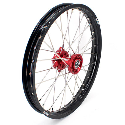 KKE 17/14 Kid's Wheels Rims for HONDA CRF150R CRF150RB 2007-2025 Mini Bike Red