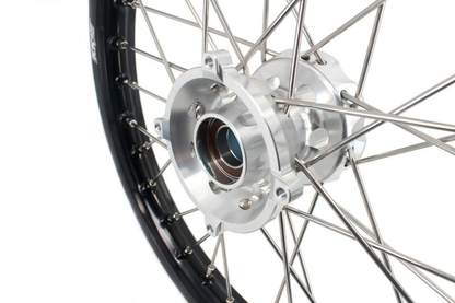 KKE 19"*1.6 & 16"*1.85 Kid's Big Wheels Rims Set Fit KTM SX 85 2021-2024 Silver Hub