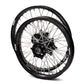 KKE Enduro 1.6*21" & 2.15*18" CNC Hub Electric Dirtbike Alloy Wheels Rims Fit STARK VARG Black Hub