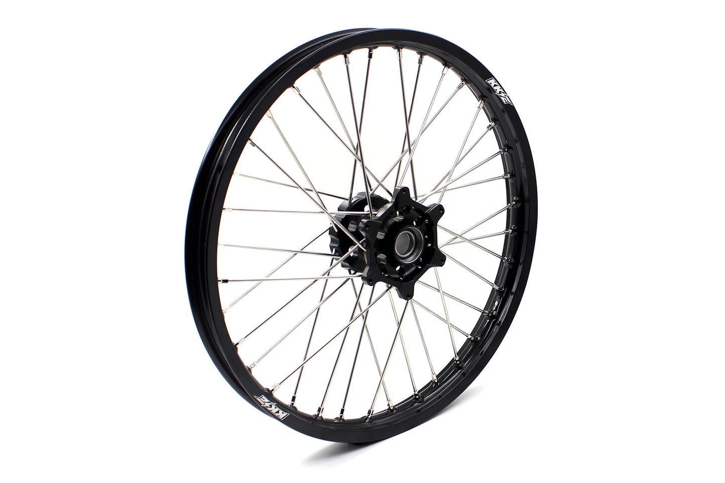 KKE Enduro 1.6*21" & 2.15*18" CNC Hub Electric Dirtbike Alloy Wheels Rims Fit STARK VARG Black Hub