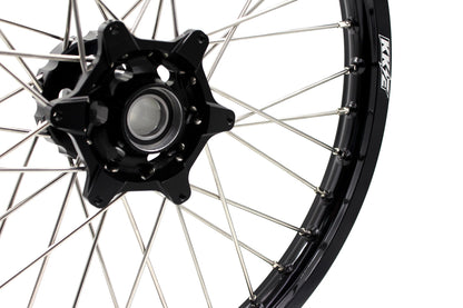 KKE Enduro 1.6*21" & 2.15*18" CNC Hub Electric Dirtbike Alloy Wheels Rims Fit STARK VARG Black Hub
