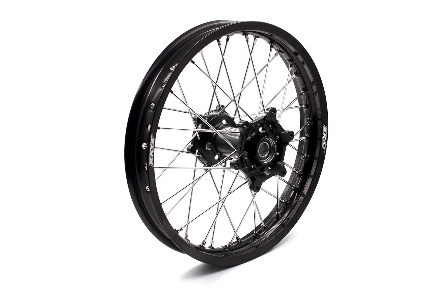 KKE Enduro 1.6*21" & 2.15*18" CNC Hub Electric Dirtbike Alloy Wheels Rims Fit STARK VARG Black Hub
