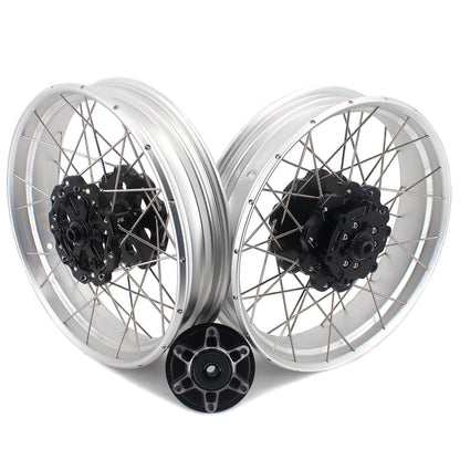 VMX 17 Inch Spoked Aluminum Tubeless Wheels Rims For Husqvarna Svartpilen 401 2020-2021