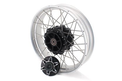 VMX 17 Inch Spoked Aluminum Tubeless Wheels Rims For Husqvarna Svartpilen 401 2020-2021