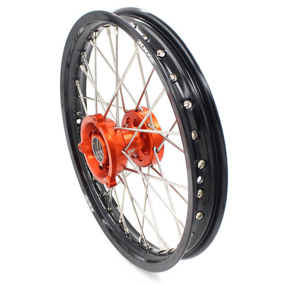 KKE 14"*1.4/12"*1.6 Kid's Small Wheels Rims Set Fit KTM SX 65 2002-2024