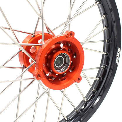 KKE 14"*1.4/12"*1.6 Kid's Small Wheels Rims Set Fit KTM SX 65 2002-2024