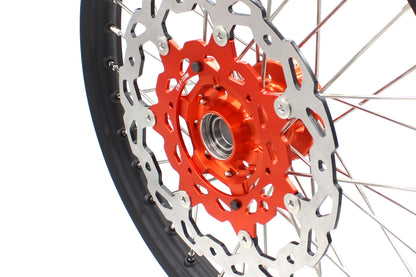 KKE 21/18 Inch CUSH Drive Enduro Wheels Set For KTM SMC 690 2008-2011