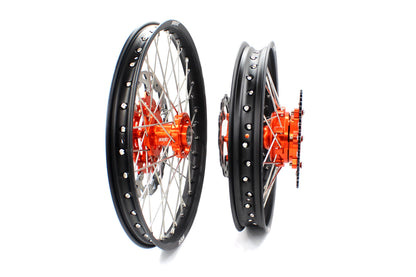 KKE 21/18 Inch CUSH Drive Enduro Wheels Set For KTM SMC 690 2008-2011