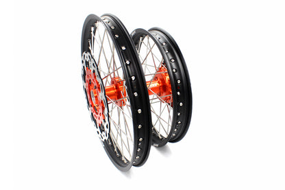 KKE 21/18 Inch CUSH Drive Enduro Wheels Set For KTM SMC 690 2008-2011