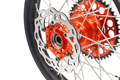 KKE 21/18 Inch CUSH Drive Enduro Wheels Set For KTM SMC 690 2008-2011