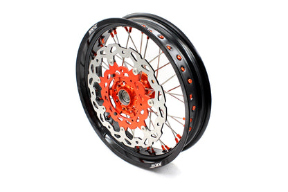 KKE 17Inch CUSH Drive Supermoto Wheels Rims For KTM690 SMC 2007-2011 320MM Disc