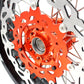 KKE 17Inch CUSH Drive Supermoto Wheels Rims For KTM690 SMC 2007-2011 320MM Disc