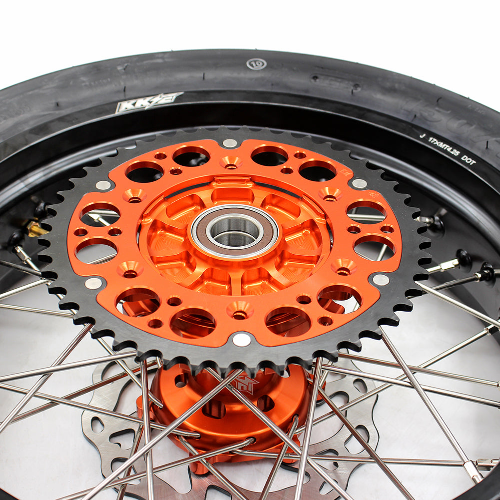 KKE 3.5/5.0 CUSH Drive Supermoto Wheels Tires for KTM SX SX-F XC-F EXC EXC-F 2003-2024