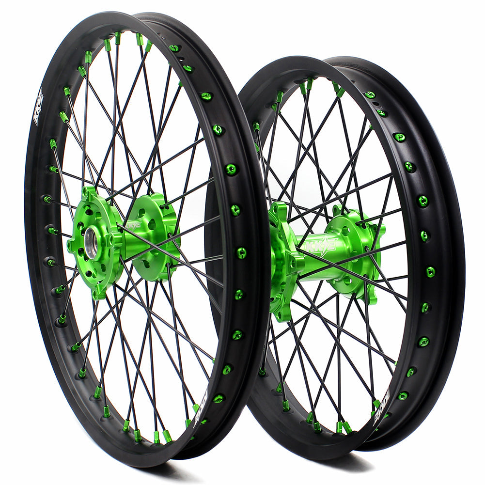 KKE 21" 19" Dirtbike Wheels Rims For KAWASAKI KX250F KX450F 2015 2016 2017 2018