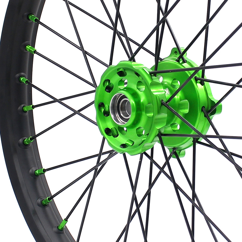 KKE 21" 19" Dirtbike Wheels Rims For KAWASAKI KX250F KX450F 2015 2016 2017 2018