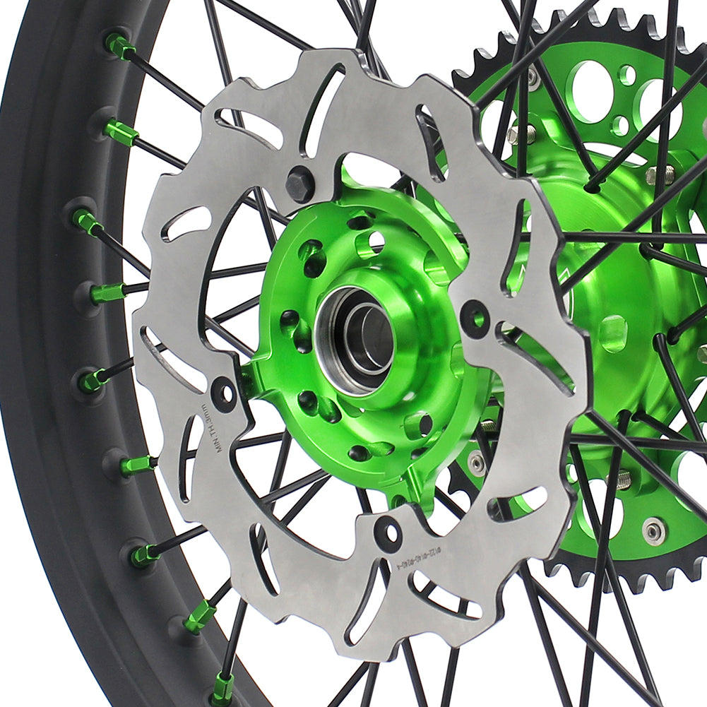 KKE 21" 19" Dirtbike Wheels Rims For KAWASAKI KX250F KX450F 2015 2016 2017 2018