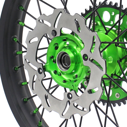 KKE 21" 19" Dirtbike Wheels Rims For KAWASAKI KX250F KX450F 2015 2016 2017 2018