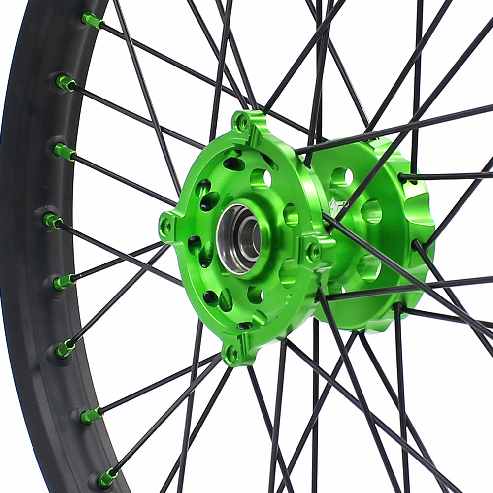 KKE 21" 19" Dirtbike Wheels Rims For KAWASAKI KX250F KX450F 2015 2016 2017 2018