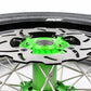 KKE 17inch KX450 KX450X KX250F 2020 KX450F 2019-2021 KX450 2019-2023 For KAWASAKI Supermoto Rims CST Tires Green