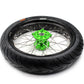 KKE 17inch KX450 KX450X KX250F 2020 KX450F 2019-2021 KX450 2019-2023 For KAWASAKI Supermoto Rims CST Tires Green