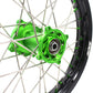 KKE 17/14 For KAWASAKI KX85 KX80  KX100 KLX140/L Big Kid's Wheels Rim Green Nipples