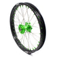 KKE 17/14 For KAWASAKI KX85 KX80  KX100 KLX140/L Big Kid's Wheels Rim Green Nipples
