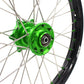 KKE 17/14 For KAWASAKI KX85 KX80  KX100 KLX140/L Big Kid's Wheels Rim Green Nipples