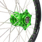 KKE 17/14 For KAWASAKI KX85 KX80  KX100 KLX140/L Big Kid's Wheels Rim Green Nipples