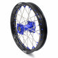 KKE For Kawasaki KX80 KX85 KX100 19/16 Big Kid's Wheels Rims Blue Nipples