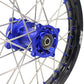 KKE For Kawasaki KX80 KX85 KX100 19/16 Big Kid's Wheels Rims Blue Nipples