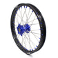KKE For Kawasaki KX80 KX85 KX100 19/16 Big Kid's Wheels Rims Blue Nipples