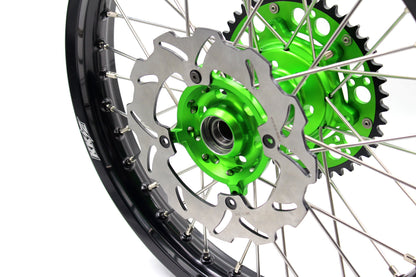 KKE 21" 19" Dirtbike For KAWASAKI KX125 KX250 1993-2002 Spoke Wheels Rims
