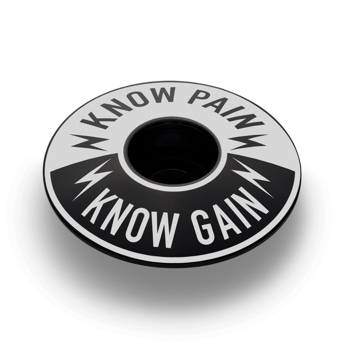 Know Pain Know Gain - Bicycle Headset Cap