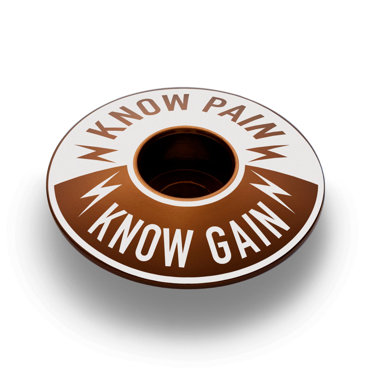Know Pain Know Gain - Bicycle Headset Cap