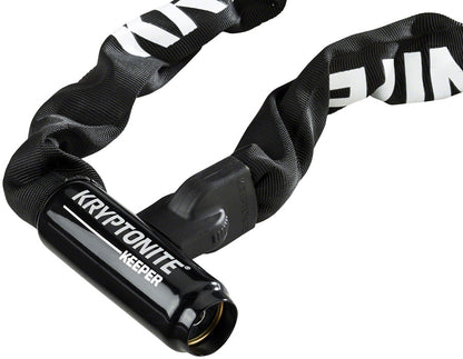 Kryptonite Keeper 785 Integrated Chain Lock - 85cm (2.8'), 7mm, Keyed, Black