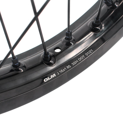 KKE 1.85"x16" Rear Wheel for Surron Light Bee X (2019–2025) — All Black