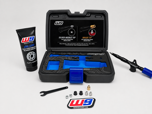 Grease Gun Kit for Motorcycle and E-Moto Zerks | Warp 9