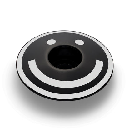 More Miles. All Smiles Bicycle Headset Cap