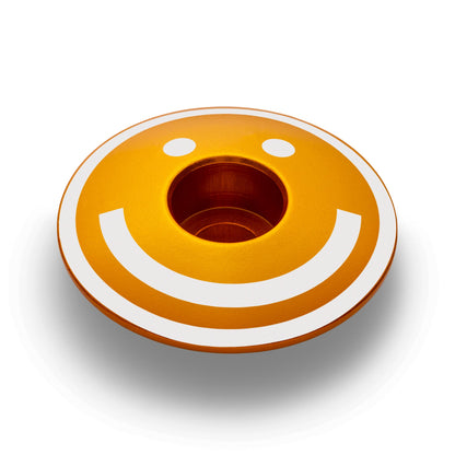 More Miles. All Smiles Bicycle Headset Cap