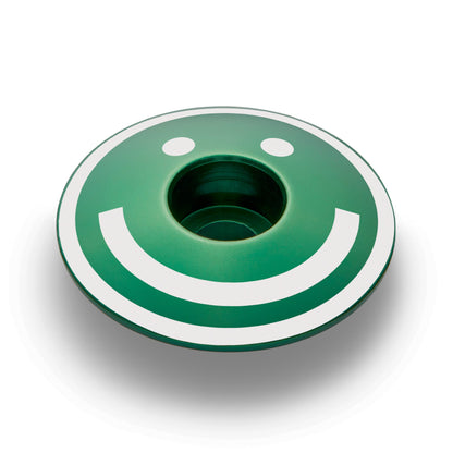 More Miles. All Smiles Bicycle Headset Cap