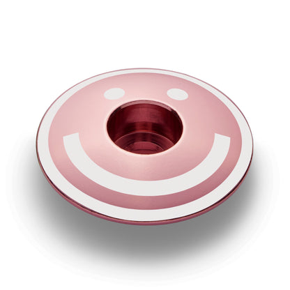 More Miles. All Smiles Bicycle Headset Cap