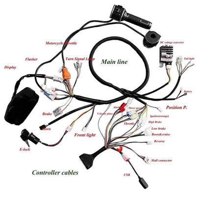 ONYX LEFT SIDE SWITCH CONTROLS - aftermarket w/o USB