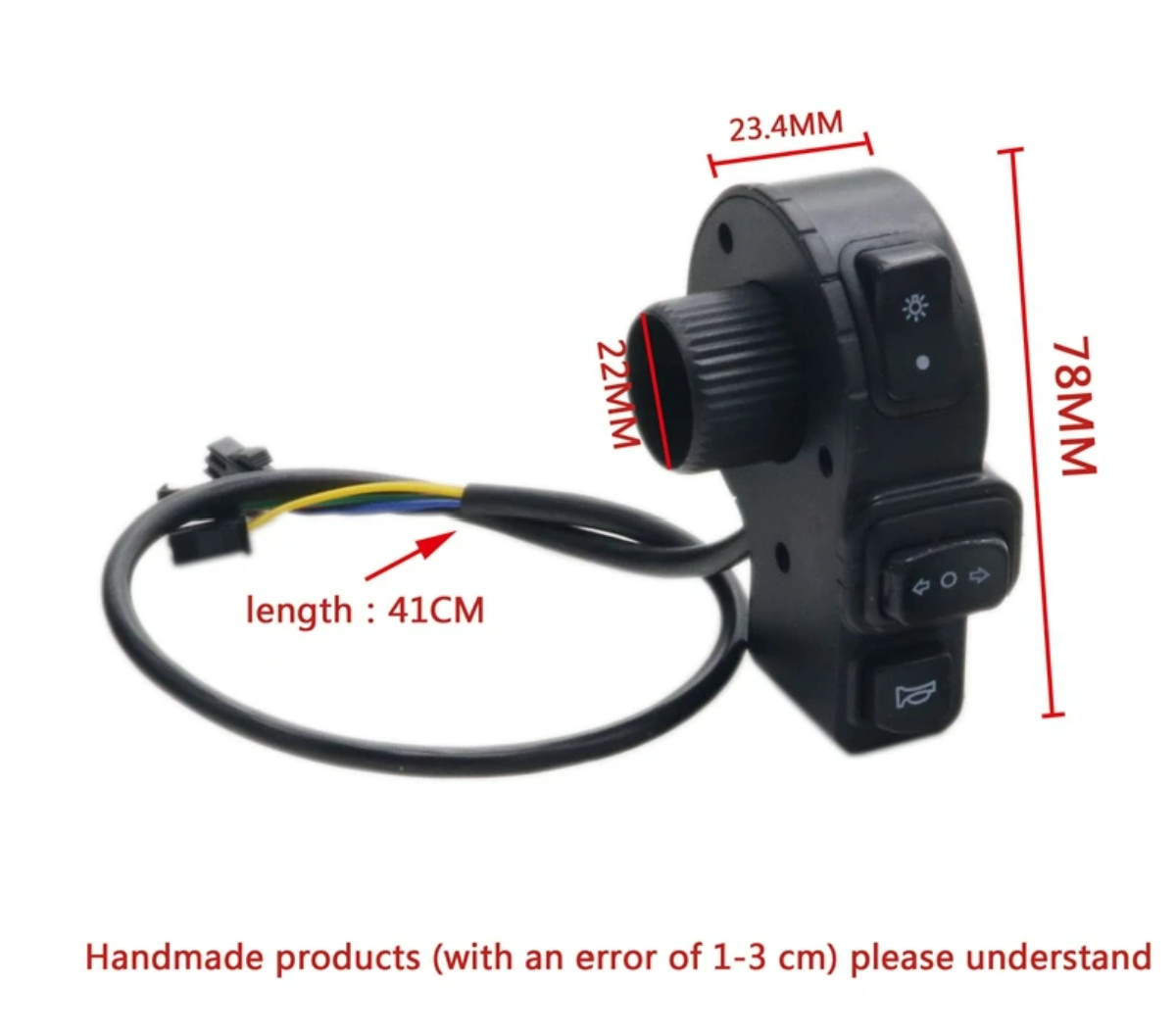 ONYX LEFT SIDE SWITCH CONTROLS - aftermarket w/o USB