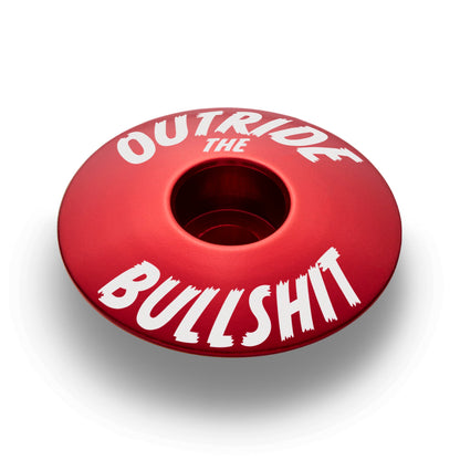 Outride The Bullshit Bicycle Headset Cap